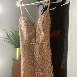 Pink/Blush Homecoming Dress Adora Designs!